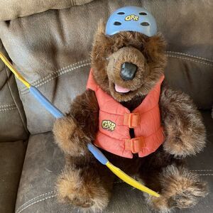 DISNEY‎ CALIFORNIA ADVENTURE RIVER RUN GRR RAFTING BEAR PLUSH